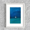 dreaming blue skies art